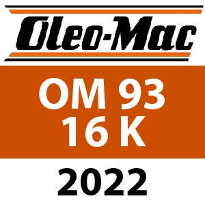 Oleo-Mac OM 93 16 K - 2022 - Ride On Mower Parts