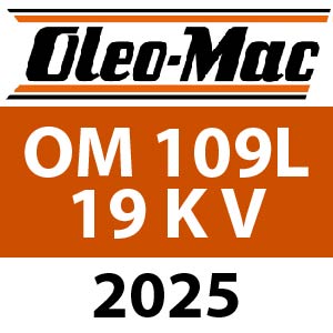 Oleo-Mac OM 109L 19 K V - 2025 - Ride On Mower Parts