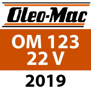 Oleo-Mac OM 123 22 V - 2019 - Ride On Mower Parts