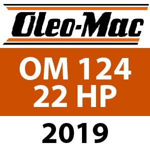 Oleo-Mac OM 124 22 HP - 2019 - Ride On Mower Parts