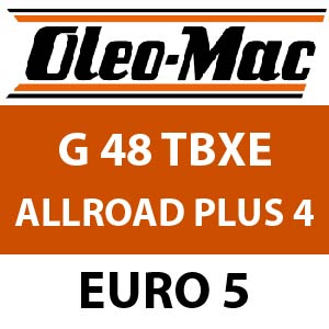 Oleo-Mac G 48 TBXE ALLROAD PLUS 4 EURO 5 - Rotary Mower Parts