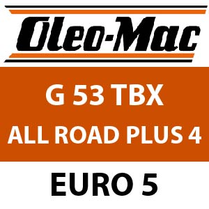 Oleo-Mac G 53 TBX ALL ROAD PLUS 4 EURO 5 - Rotary Mower Parts
