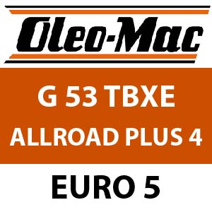 Oleo-Mac G 53 TBXE ALLROAD PLUS 4 EURO 5 - Rotary Mower Parts