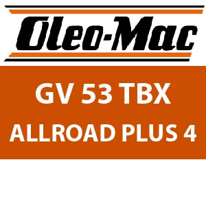 Oleo-Mac GV 53 TBX ALLROAD PLUS 4 - Rotary Mower Parts