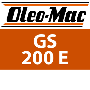 Oleo-Mac GS 200 E - Chainsaw Parts