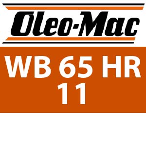 Oleo-Mac WB 65 HR 11 - Flail Mower Parts