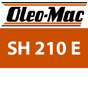 Oleo-Mac SH 210 E - Shredder Parts