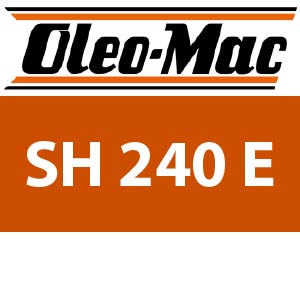 Oleo-Mac SH 240 E - Shredder Parts