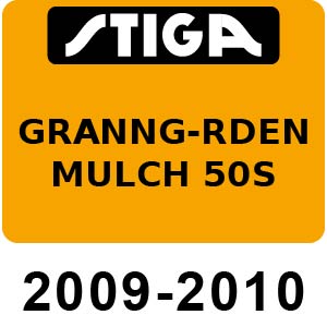 Stiga GRANNG-RDEN MULCH 50S - 2009-2010 - 291502023 GRN