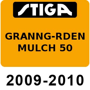 Stiga GRANNG-RDEN MULCH 50 - 2009-2010 - 291501023 GRN