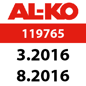 AL-KO Classic 4.66 P-A - 119765: 3.2016 - 8.2016