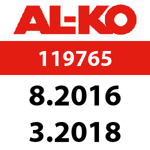 AL-KO Classic 4.66 P-A - 119765: 8.2016 - 3.2018