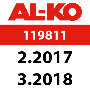 AL-KO Highline 42.7 P-A - 119811: 2.2017 - 3.2018