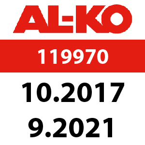 AL-KO Highline 51.0 SPH - 119970: 10.2017 - 9.2021