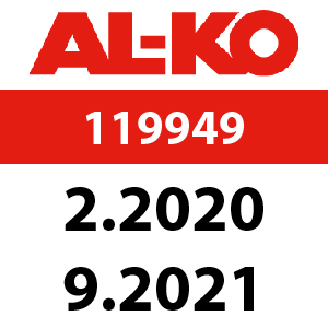 AL-KO Premium 520 - 119949: 2.2020 - 9.2021