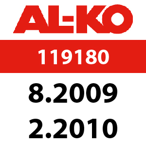 AL-KO Premium 530 - 119180: 8.2009 - 2.2010