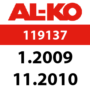 AL-KO Silver 520 - 119137: 1.2009 - 11.2010