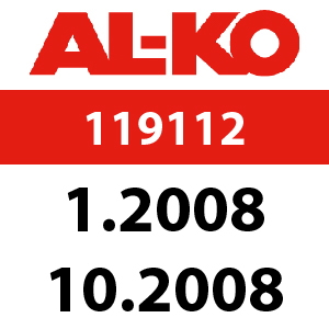 AL-KO Silver Comfort 46 - 119112: 1.2008 - 10.2008
