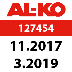 AL-KO SOLO 4238 - 127454: 11.2017 - 3.2019