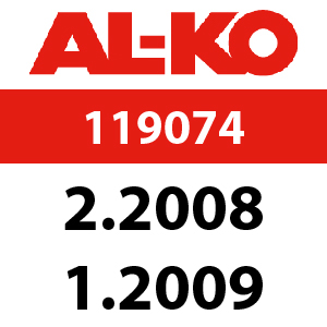 AL-KO Classic 410 B - 119074: 2.2008 - 1.2009