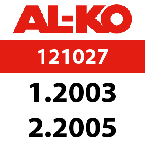 AL-KO Classic 46 B - 121027: 1.2003 - 2.2005