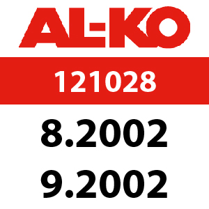 AL-KO Classic 46 BR - 121028: 8.2002 - 9.2002