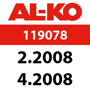 AL-KO Classic 460 BRE - 119078: 2.2008 - 4.2008