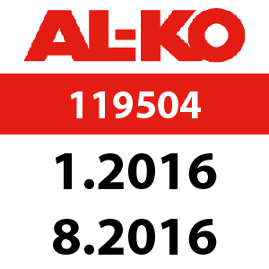 AL-KO Comfort 42 BR-A - 119504: 1.2016 - 8.2016