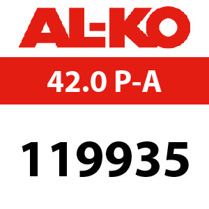 AL-KO Comfort 42.0 P-A - 119935 - Rotary Mower Parts