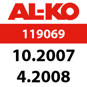 AL-KO Comfort 46 BR - 119069: 10.2007 - 4.2008