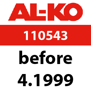 AL-KO Concord 5300 BRE - 110543: before 4.1999