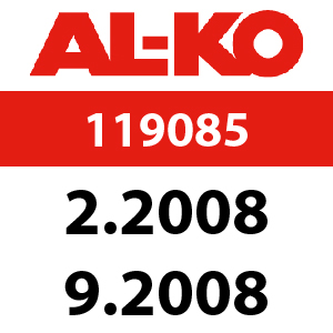 AL-KO Easy-Mow 4210 H - 119085: 2.2008 - 9.2008