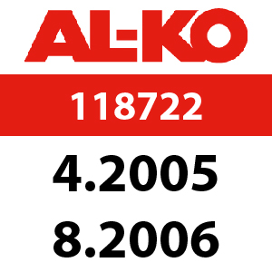 AL-KO Easy-Mow 4600 HPD - 118722: 4.2005 - 8.2006