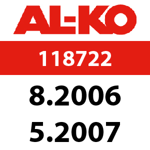 AL-KO Easy-Mow 4600 HPD - 118722: 8.2006 - 5.2007