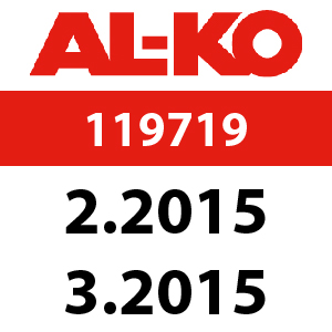 AL-KO Easy-Mow 4610 HPD - 119719: 2.2015 - 3.2015