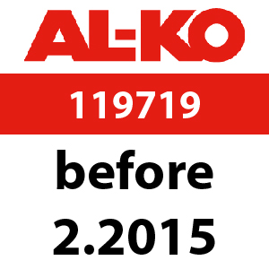 AL-KO Easy-Mow 4610 HPD - 119719: before 2.2015