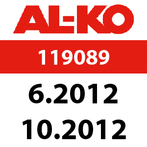 AL-KO Easy-Mow 5210 HPD - 119089: 6.2012 - 10.2012
