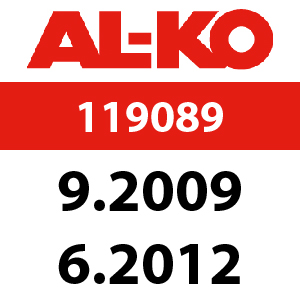 AL-KO Easy-Mow 5210 HPD - 119089: 9.2009 - 6.2012