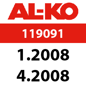 AL-KO Easy-Mow 5210 HW - 119091: 1.2008 - 4.2008