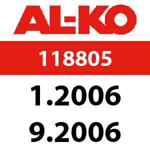 AL-KO Easy-Mow 5300 PRO - 118805: 1.2006 - 9.2006
