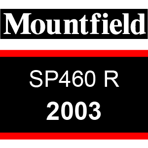 SP460 R - 2003 - 23-3781-92 SP460 R - 2003 - 23-3781-92