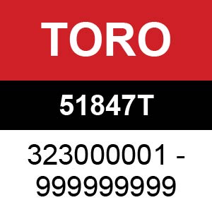 Toro - 51847T (3230000001 - 999999999)