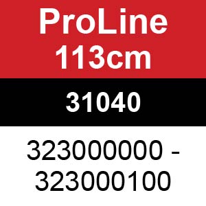 Toro ProLine 113cm - 31040 (323000000 - 323000100)