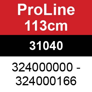 Toro ProLine 113cm - 31040 (324000000 - 324000166)