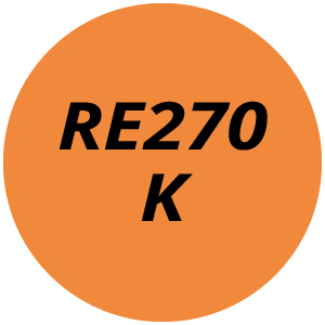 RE270 K Cold Water Pressure Cleaners Parts