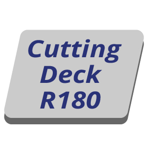 CUTTING DECK R180 - Ride On Mower Parts