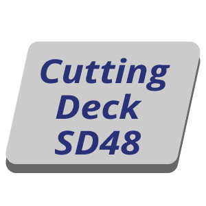 CUTTING DECK SD48 - Ride On Mower Parts