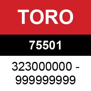 Toro - 75501 (323000000 - 999999999)