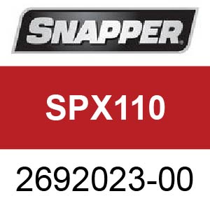 SPX110 2692023-00 Lawn Tractor Side Discharge