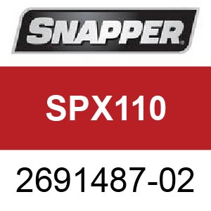 SPX110 2691487-02 Lawn Tractor Side Discharge